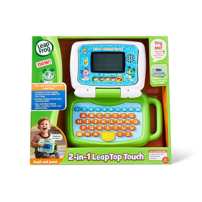 slide 10 of 10, LeapFrog 2-in-1 LeapTop Touch, 1 ct