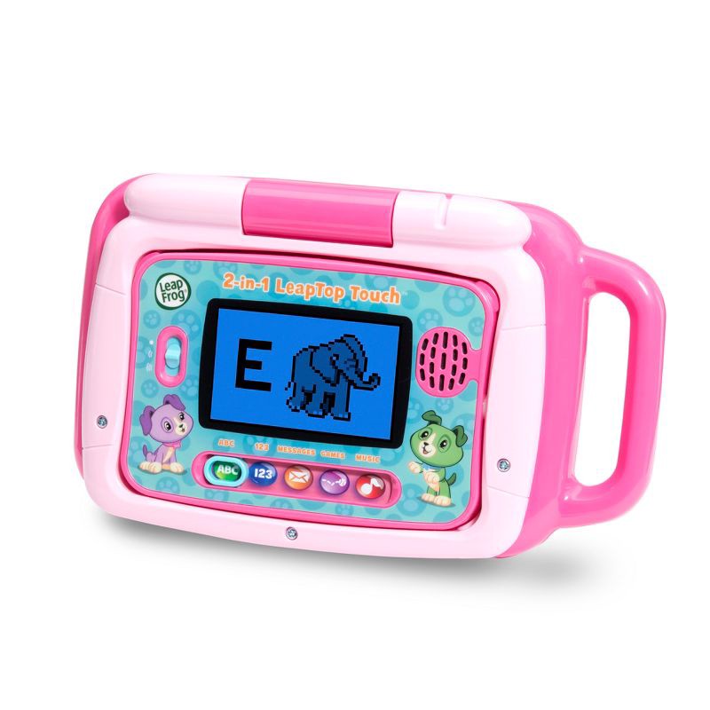 slide 7 of 8, LeapFrog 2-in-1 LeapTop Touch - Pink, 1 ct