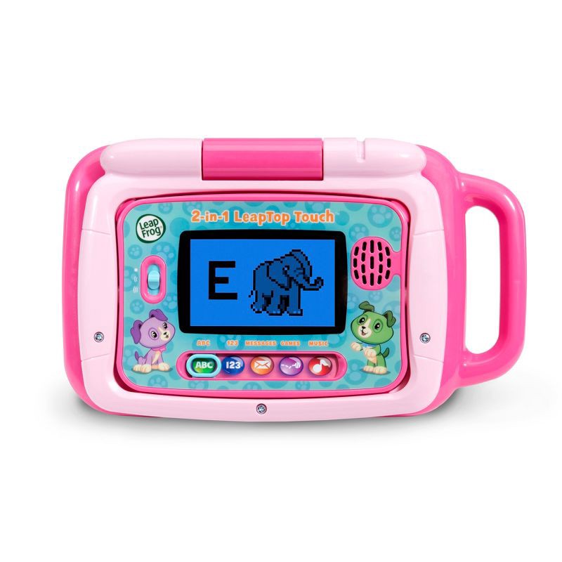slide 8 of 8, LeapFrog 2-in-1 LeapTop Touch - Pink, 1 ct