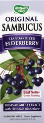 Nature's Way Sambucus Traditional Immune Elderberry Syrup 8 oz