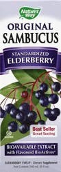 Nature's Way Sambucus Traditional Immune Elderberry Syrup 8 oz