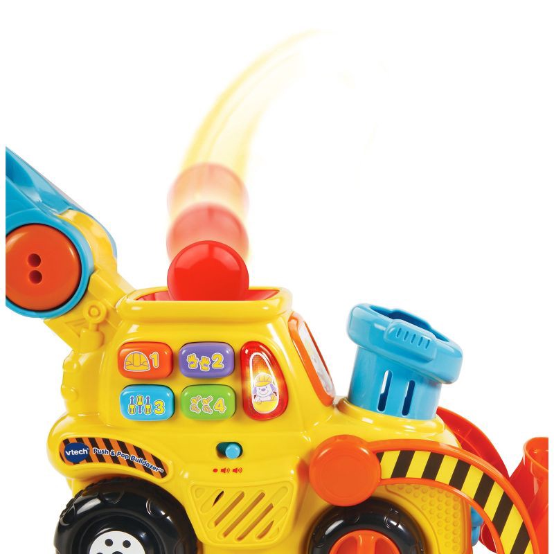 slide 2 of 15, VTech Pop-a-Balls Push and Pop Bulldozer, 1 ct