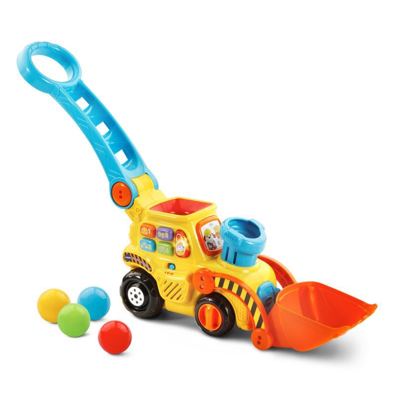 slide 1 of 15, VTech Pop-a-Balls Push and Pop Bulldozer, 1 ct