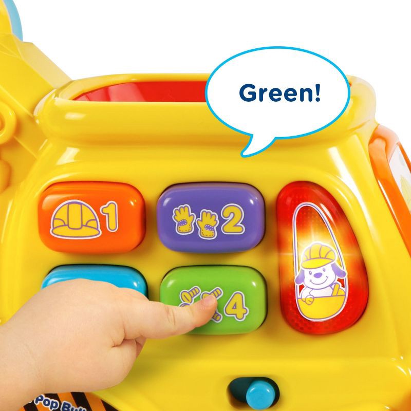 slide 6 of 15, VTech Pop-a-Balls Push and Pop Bulldozer, 1 ct