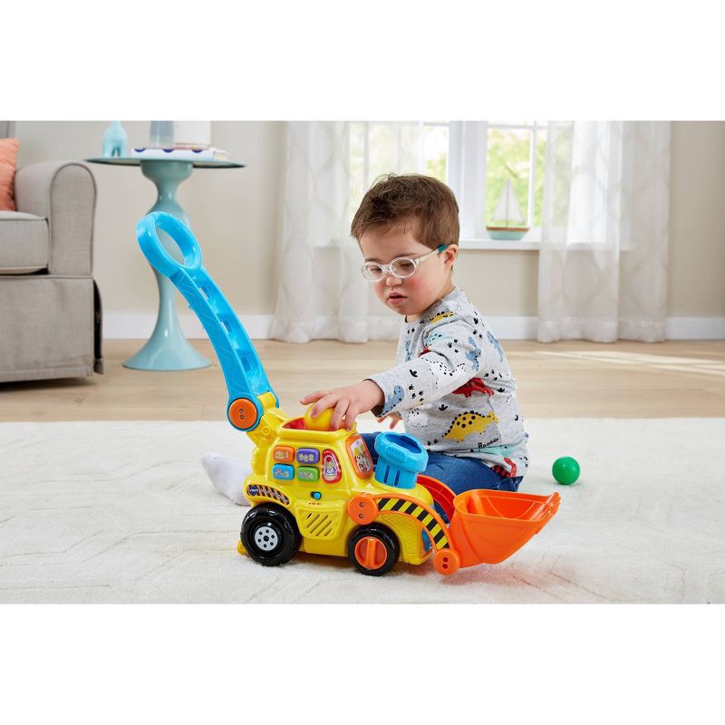 slide 8 of 15, VTech Pop-a-Balls Push and Pop Bulldozer, 1 ct