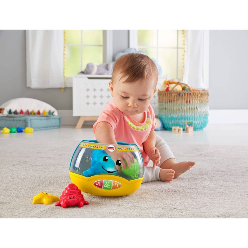 slide 2 of 14, Laugh & Learn Fisher-Price Laugh and Learn Magical Lights Fishbowl, 1 ct