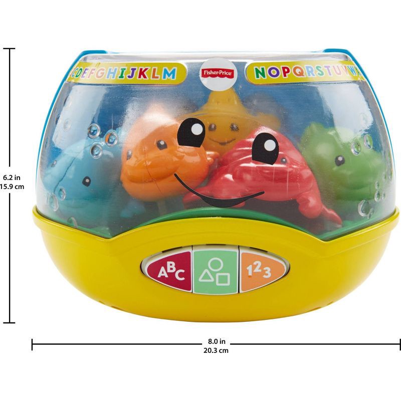 slide 3 of 14, Laugh & Learn Fisher-Price Laugh and Learn Magical Lights Fishbowl, 1 ct