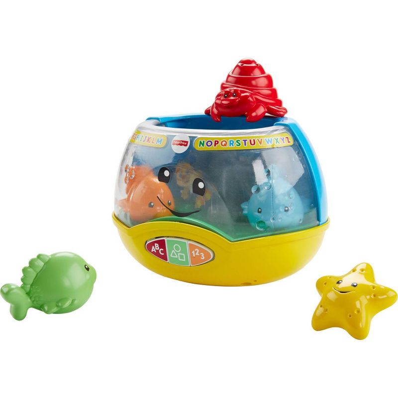 slide 5 of 14, Laugh & Learn Fisher-Price Laugh and Learn Magical Lights Fishbowl, 1 ct