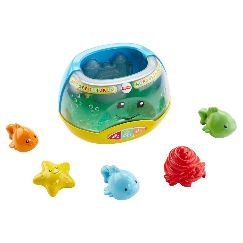 slide 10 of 14, Laugh & Learn Fisher-Price Laugh and Learn Magical Lights Fishbowl, 1 ct