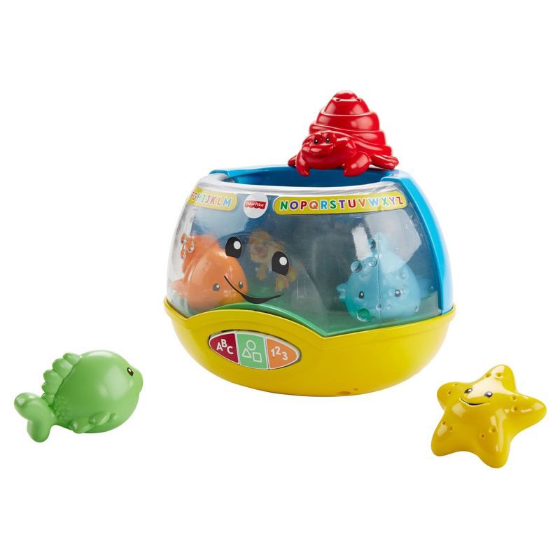 slide 11 of 14, Laugh & Learn Fisher-Price Laugh and Learn Magical Lights Fishbowl, 1 ct