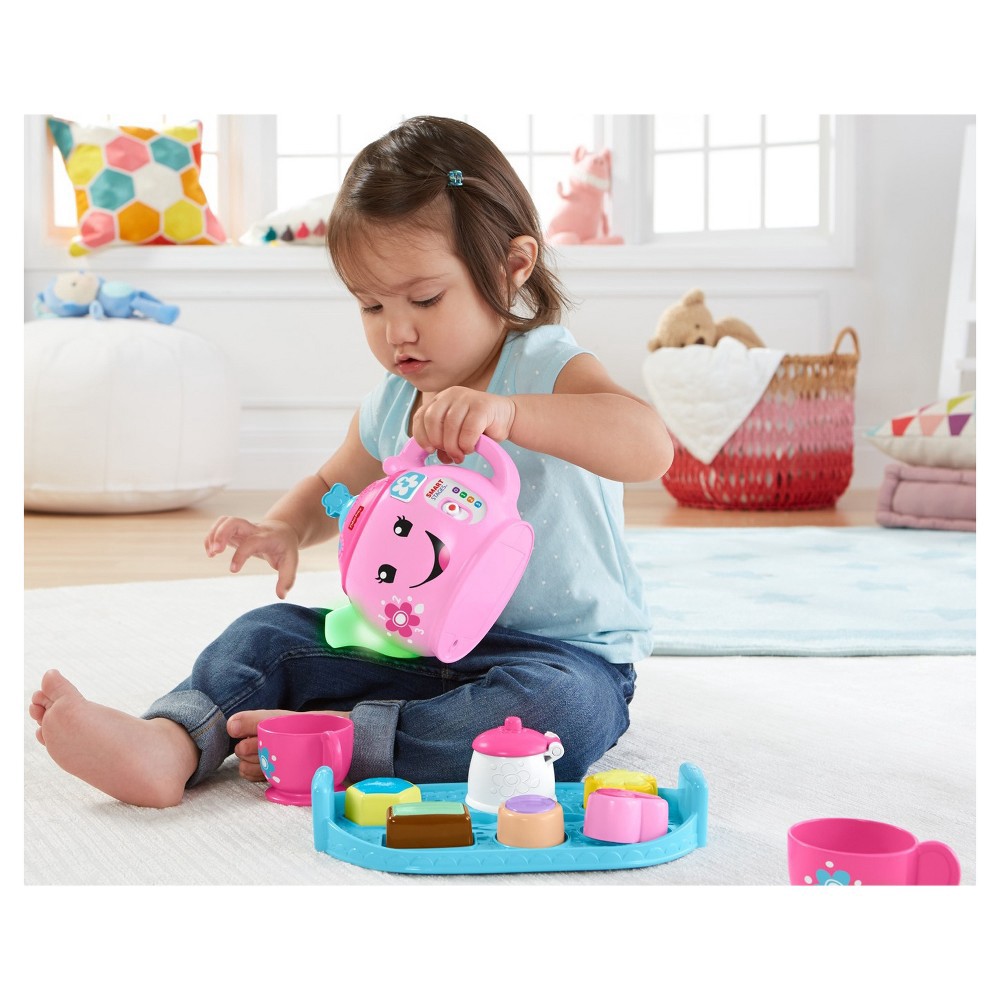 slide 5 of 16, Laugh & Learn Fisher-Price Laugh and Learn Sweet Manners Tea Set, 1 ct