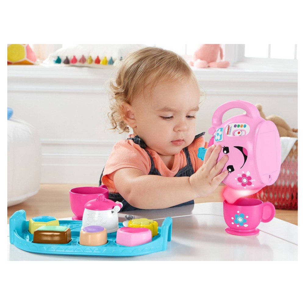 slide 6 of 16, Laugh & Learn Fisher-Price Laugh and Learn Sweet Manners Tea Set, 1 ct