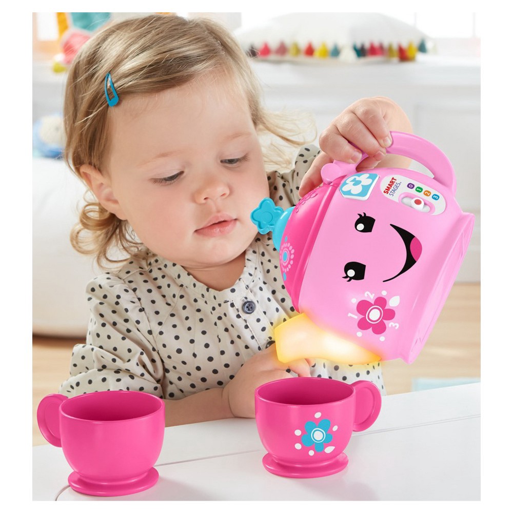slide 7 of 16, Laugh & Learn Fisher-Price Laugh and Learn Sweet Manners Tea Set, 1 ct