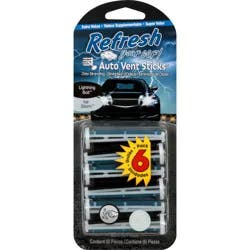 Refresh Your Car! Auto Vent Sticks 6 ea