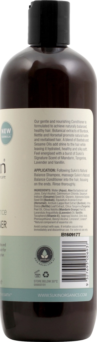 slide 6 of 7, Sukin Natural Bal Conditioner, 16.9 fl oz