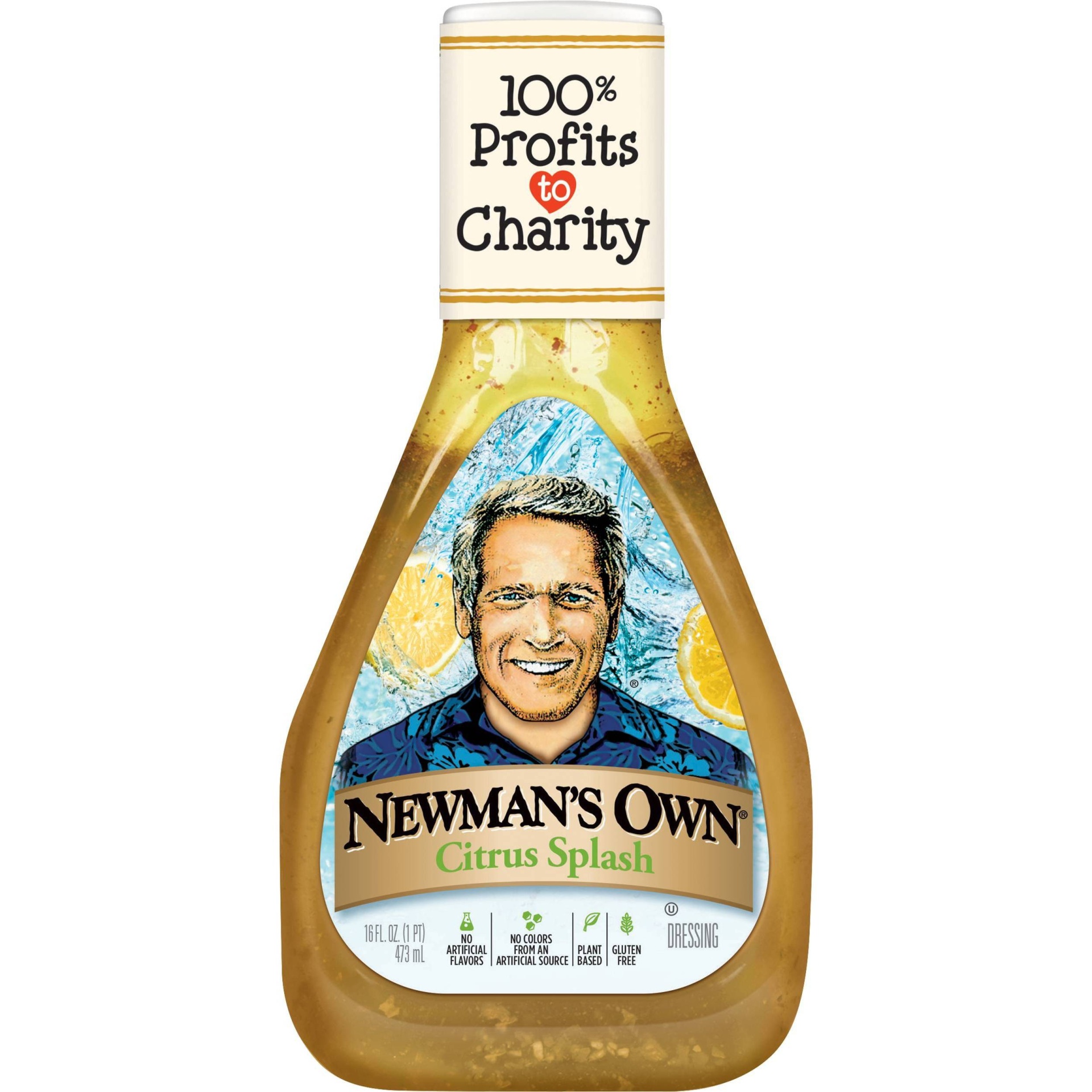 slide 1 of 5, Newman's Own Citrus Splash Salad Dressing, 16 fl oz