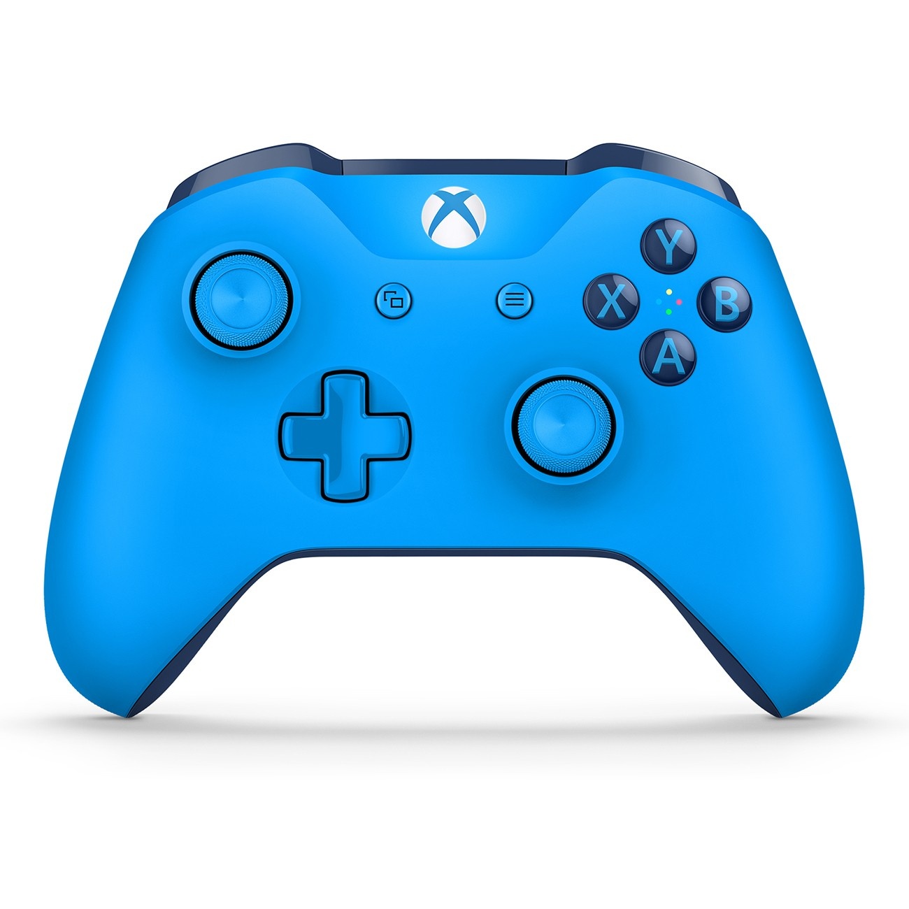 slide 1 of 5, Microsoft Xbox One Wireless Controller - Blue, 1 ct