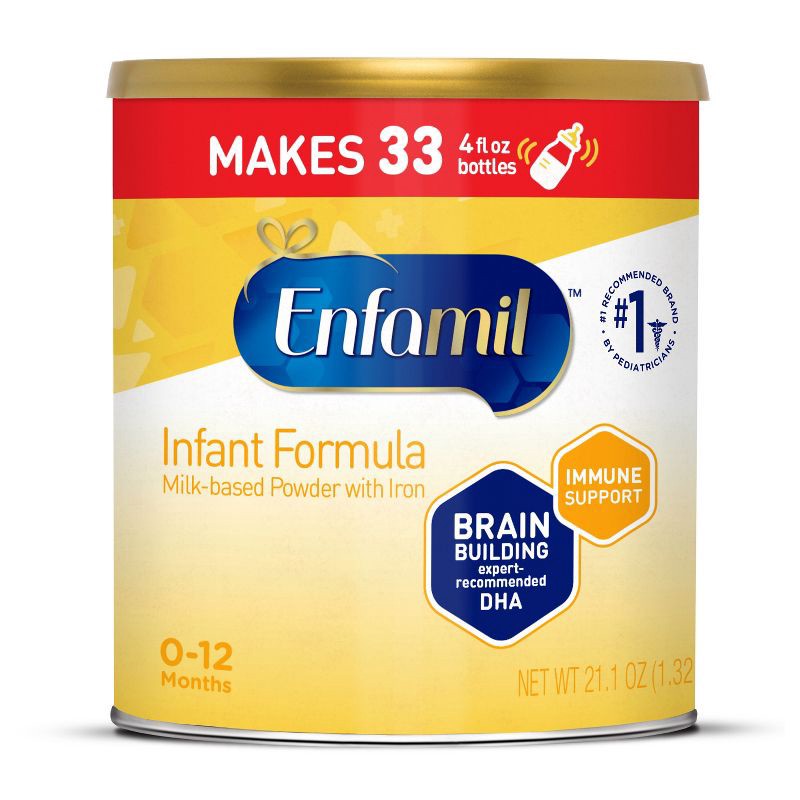 slide 1 of 11, Enfamil Milk-Based Powder Infant Formula - 21.1oz, 21.1 oz
