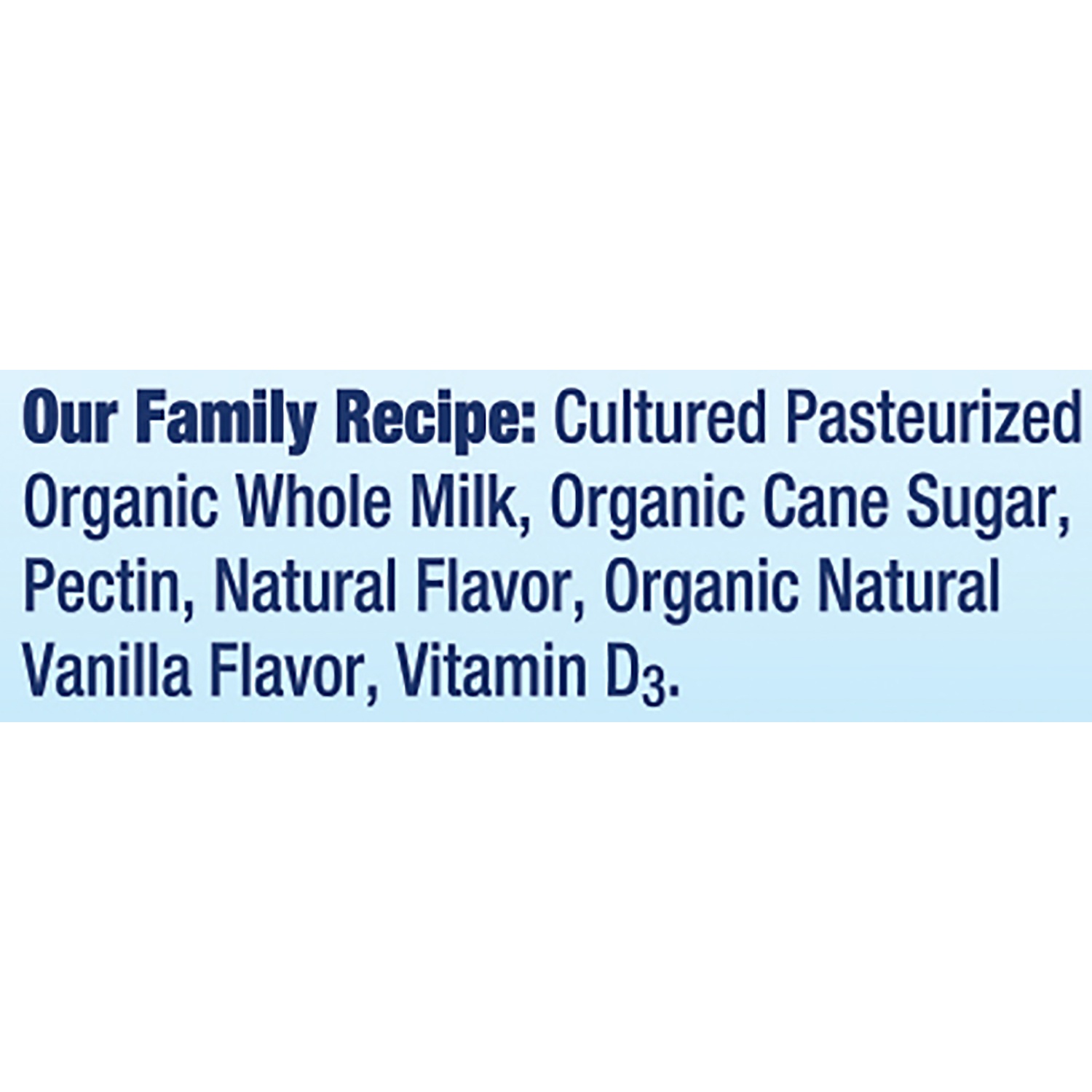 slide 6 of 6, Stonyfield Organic Vanilla Whole Milk Yogurt 3.5 oz. Pouch, 3.5 oz