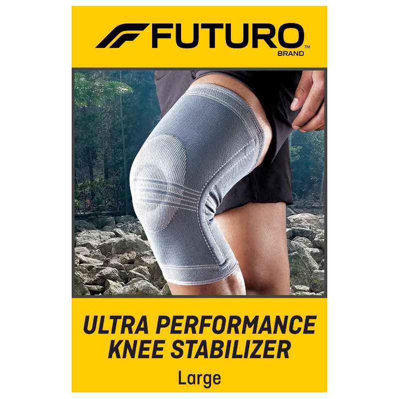 slide 6 of 7, Futuro Active Knit Knee Stabilizer, Large, 1 ct