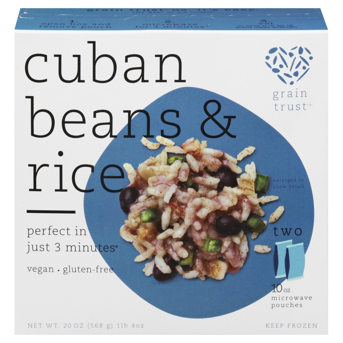 slide 1 of 13, Grain Trust Cuban Beans & Rice 2 ea, 2 ct