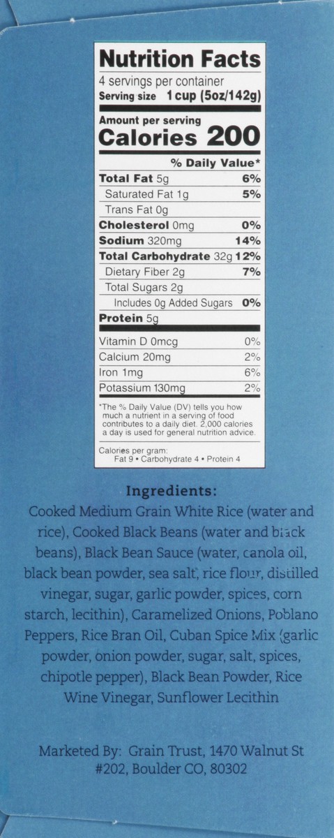 slide 9 of 13, Grain Trust Cuban Beans & Rice 2 ea, 2 ct