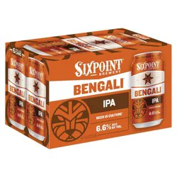 Sixpoint Brewery Sixpoint Bengali IPA Beer - 6pk/12 fl oz Cans