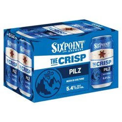 Sixpoint Brewery Sixpoint The Crisp Pilsner Beer - 6pk/12 fl oz Cans