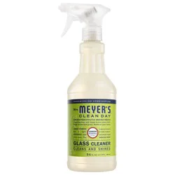 Mrs. Meyer's Clean Day Lemon Verbena Scented Glass Cleaner - 24 fl oz: Streak-Free Liquid for Windows & Mirrors