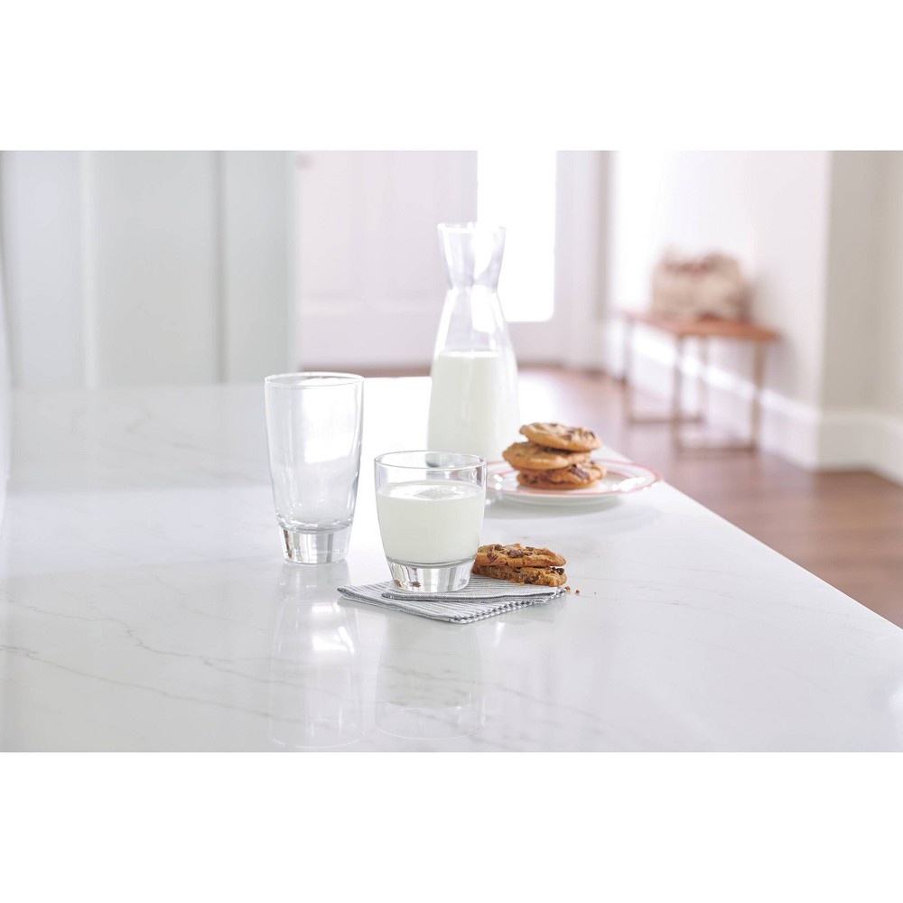 12pc Glass Tall And Short Tumbler Set - Threshold™ : Target