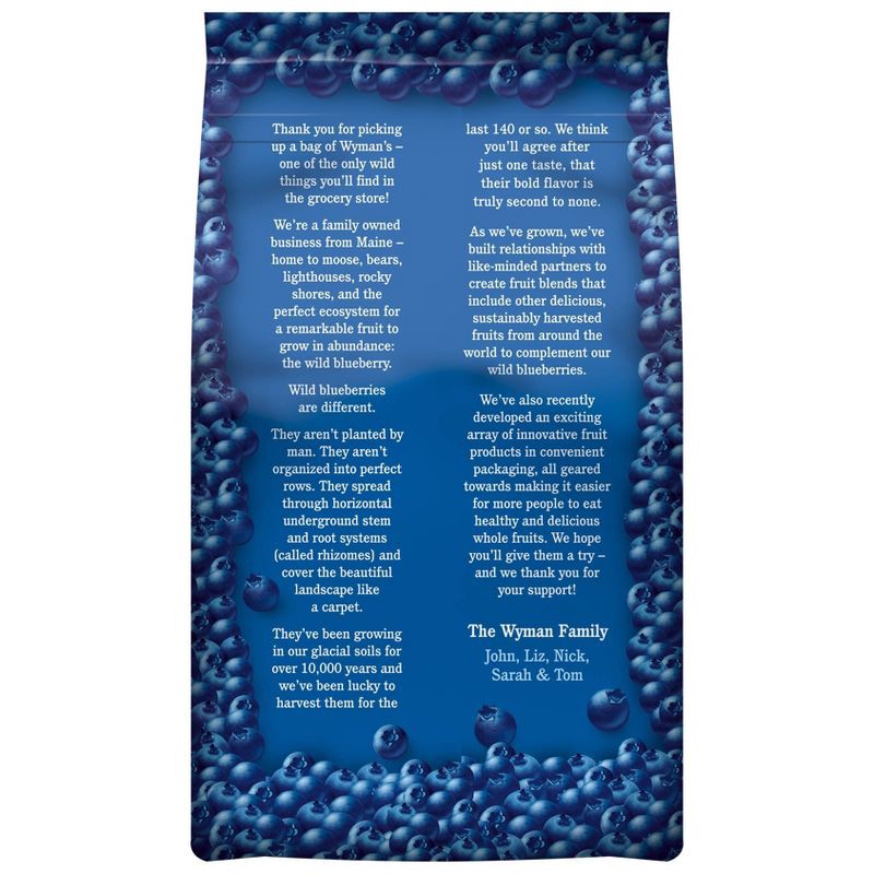 slide 2 of 9, Wyman's Fresh Frozen Wild Blueberries - 3lb, 3 lb