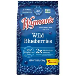 Wyman's Fresh Frozen Wild Blueberries - 3lb