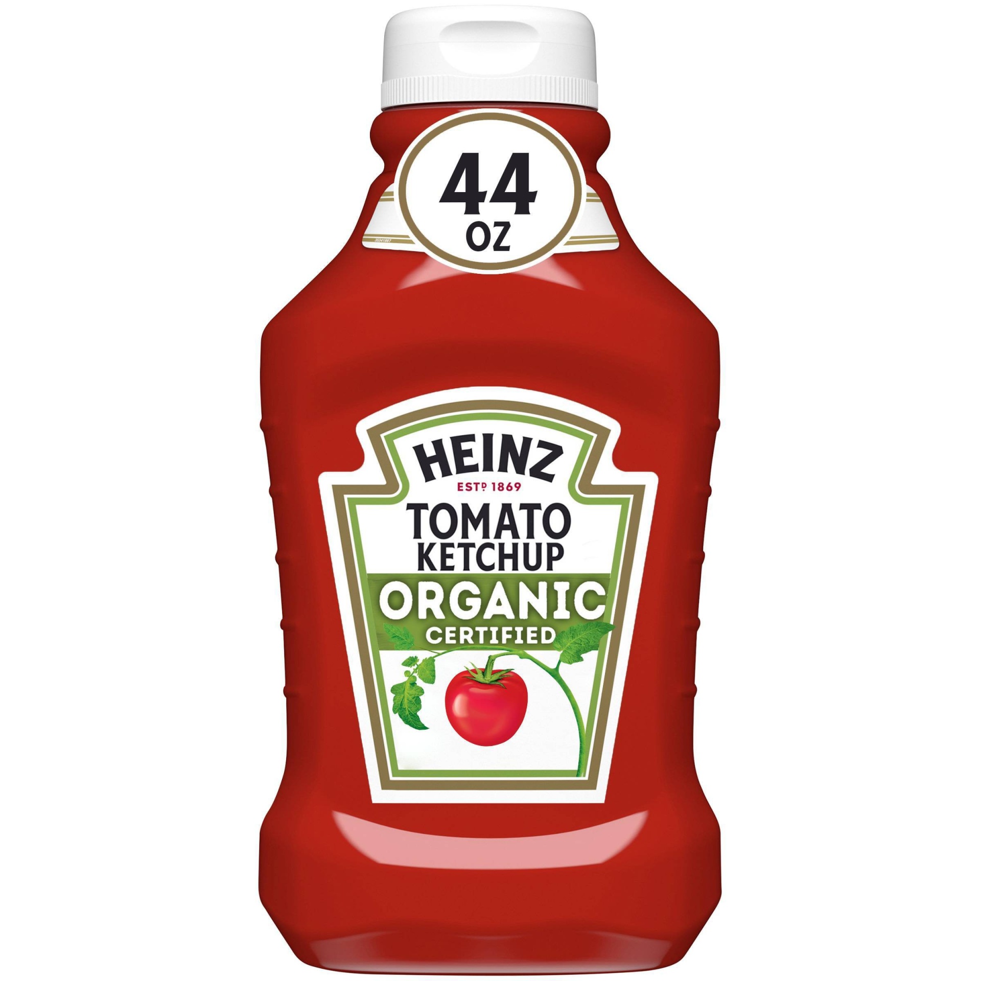 slide 1 of 8, Heinz Organic Ketchup, 44 oz