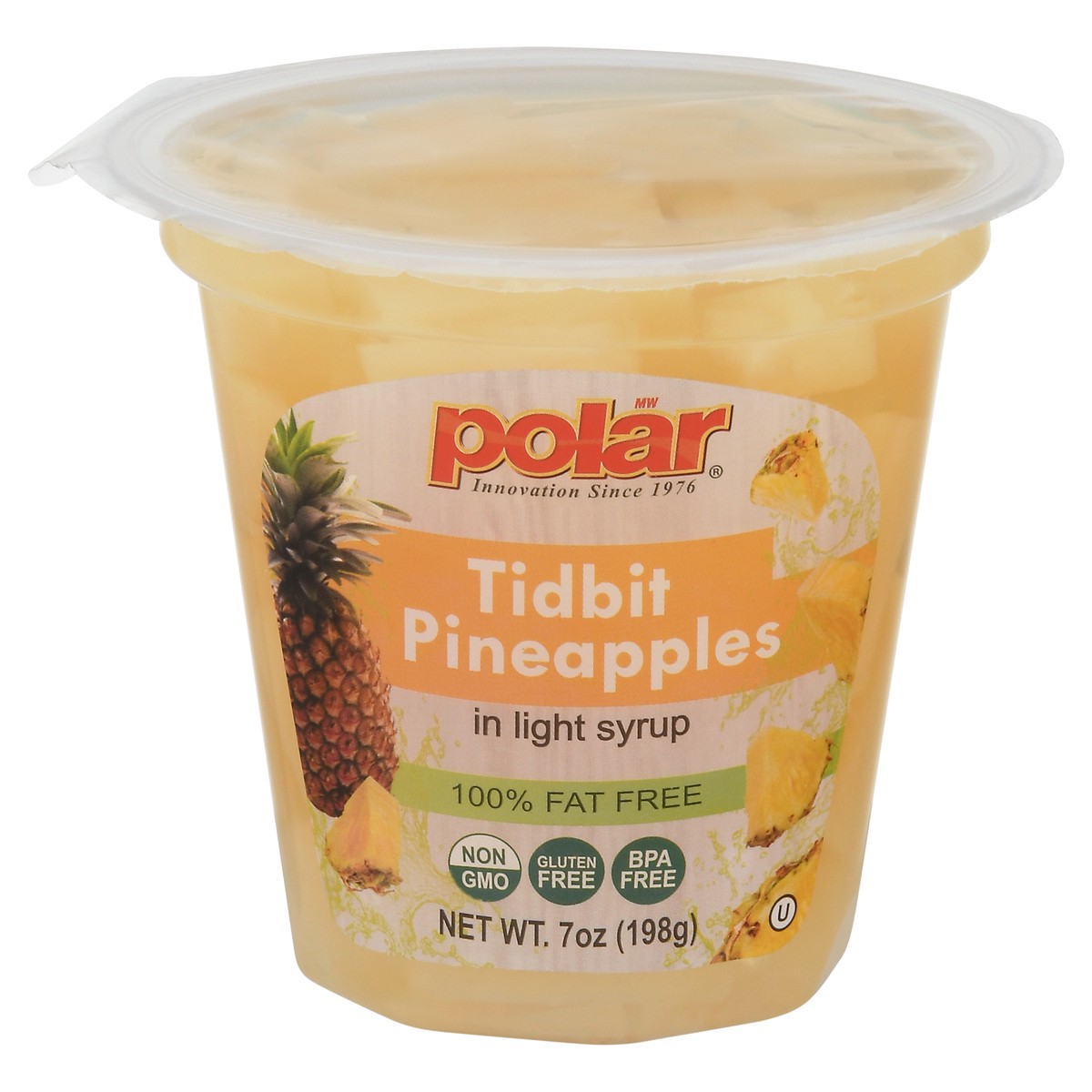 slide 13 of 13, MW Polar Tidbit Pineapples in Light Syrup 7 oz, 7 oz