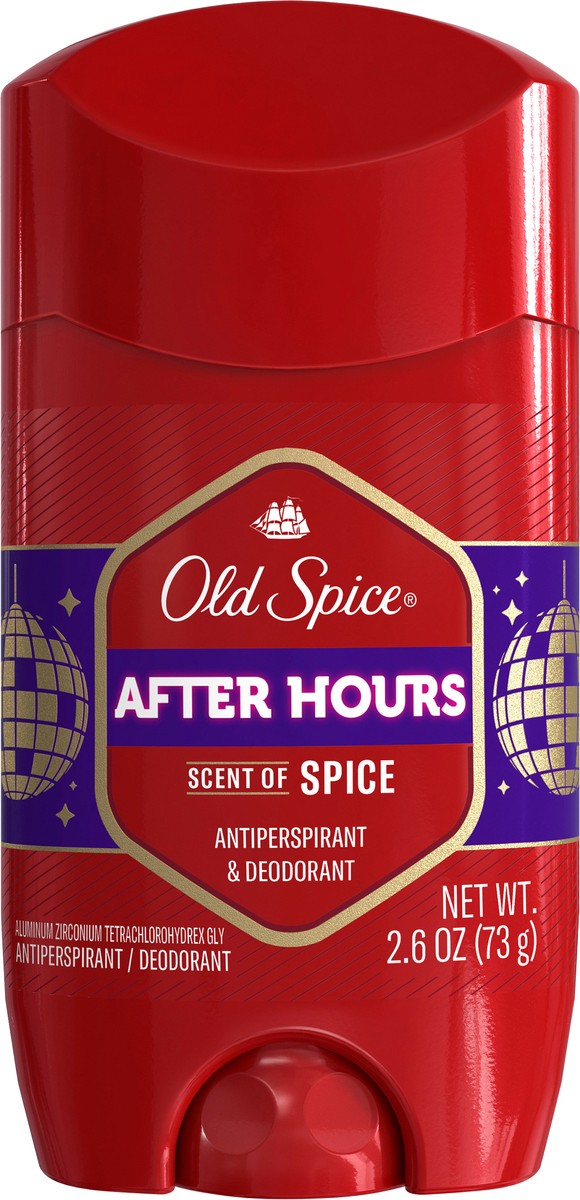 slide 2 of 3, Old Spice Red Collection After Hours Scent Invisible Solid Antiperspirant and Deodorant for Men, 2.6oz, 2.6 oz