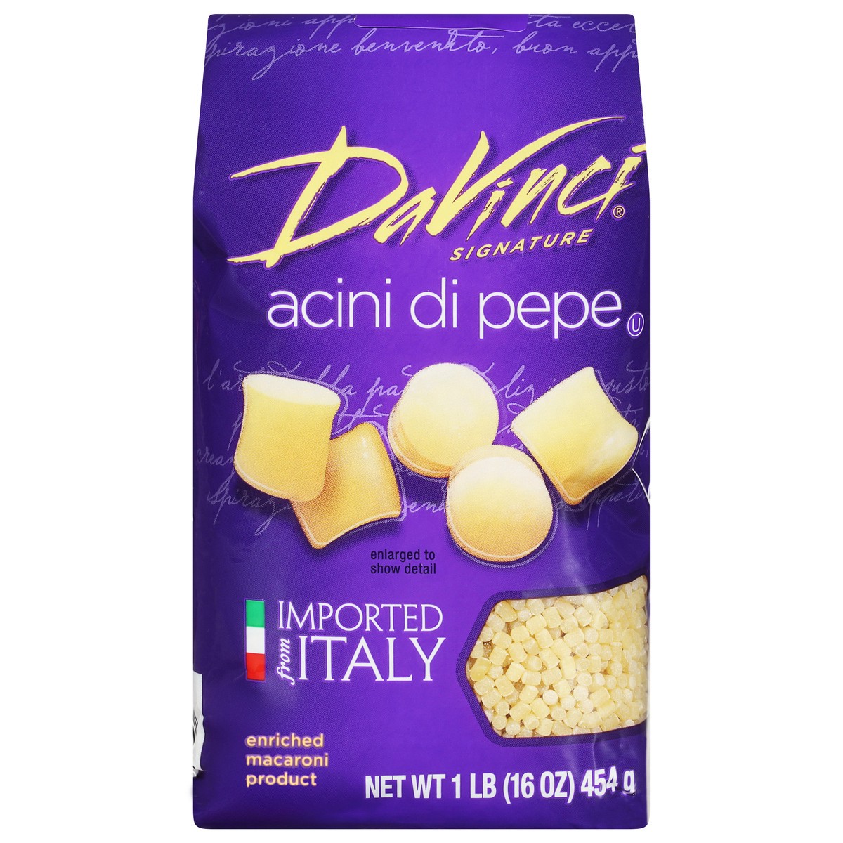 slide 1 of 6, Davinci Acini Di Pepe Pasta, 16 oz