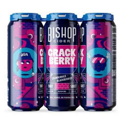 Bishop Cider Co. Bishop Crack Berry Hard Cider - 6pk/12 fl oz Cans