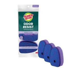 Scotch-Brite Odor Resist Non-Scratch Dishwand Refills - 3ct