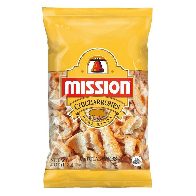 slide 1 of 5, Mission Pork Rinds 4 oz, 4 oz