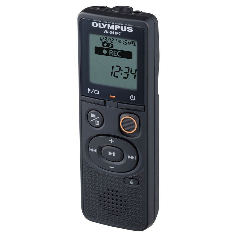 slide 2 of 4, Olympus Voice Recorder - Black (VN-541 PC), 541 ct