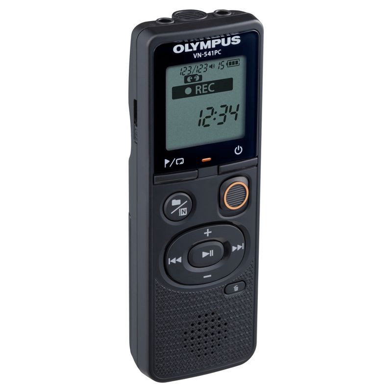 slide 3 of 4, Olympus Voice Recorder - Black (VN-541 PC), 541 ct