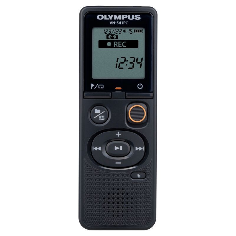 slide 1 of 4, Olympus Voice Recorder - Black (VN-541 PC), 541 ct