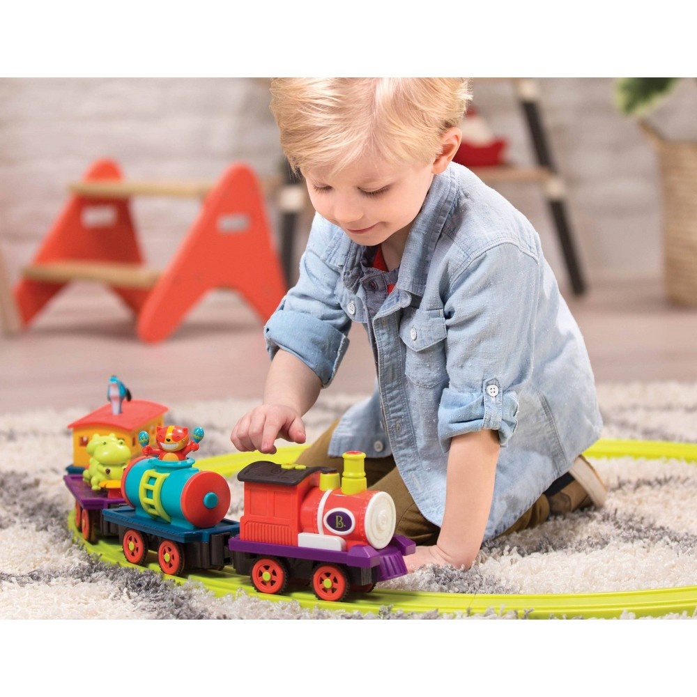 B. Toys Musical Train Set - Critter Express 1 Ct | Shipt