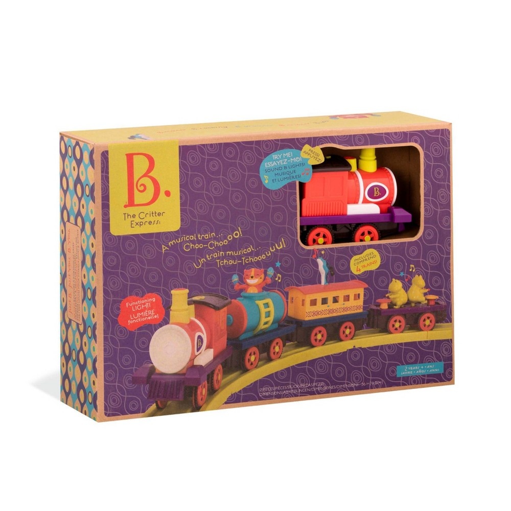 B. Toys Musical Train Set - Critter Express 1 Ct | Shipt