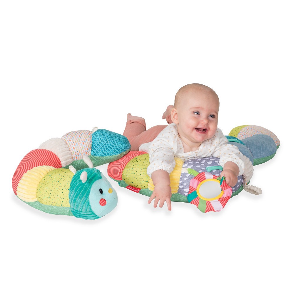 slide 4 of 10, Infantino Go gaga! Prop-A-Pillar Tummy Time & Seated Support, 1 ct