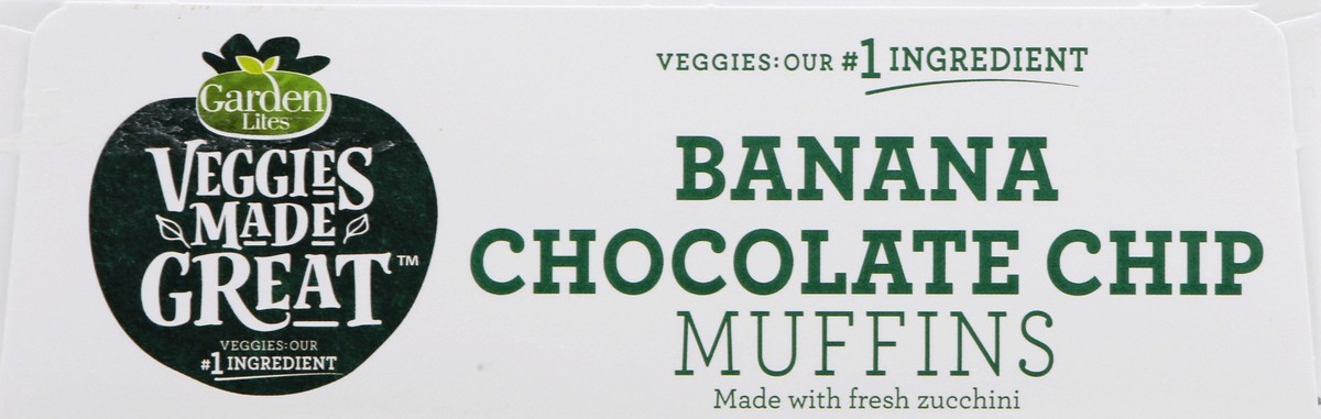 slide 8 of 12, Veggies Made Great Garden Lites Zucchini Banana Chocolate Chip Vegetable Muffins, 8 oz