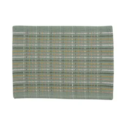 Room & Retreat, Serene Plaid Placemat, 13 In X 19 In