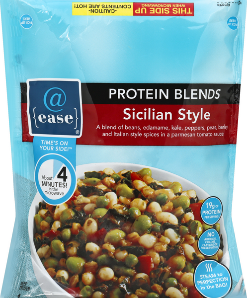 slide 1 of 1, @ease Protein Blends, Sicilian Style, 10.25 oz
