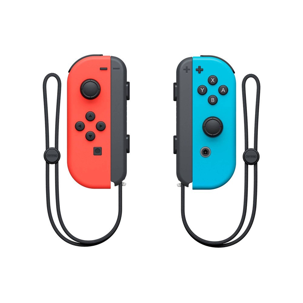 slide 2 of 2, Nintendo Switch Joy-Con L/R Neon Red/Neon Blue, 1 ct