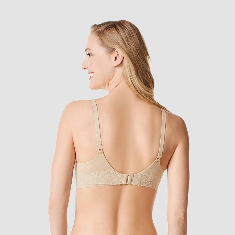 Simply Perfect by Warner's Women's Supersoft Lace Wirefree Bra - Toasted  Almond 36C